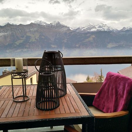 Swiss Seeblick Apartment Mit Hotelanbindung Beatenberg Extérieur photo